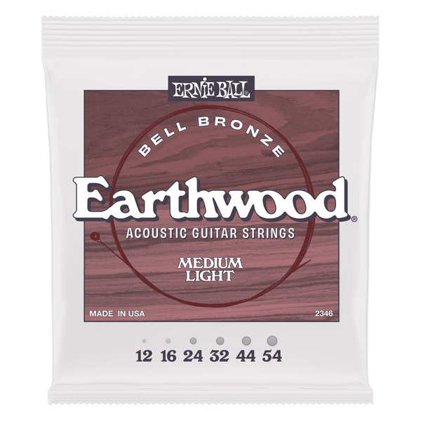 Ernie Ball - Earthwood Bell Bronze Guitar Strings - 12/54