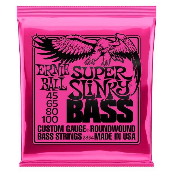 ERNIE BALL 2834 SUPER SLINKY Bass Guitar Strings