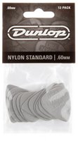 Dunlop - Nylon Standard Picks - 0.60mm (12 Pack)
