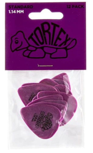 Dunlop - Tortex Standard Picks - 1.14mm (12 Pack)