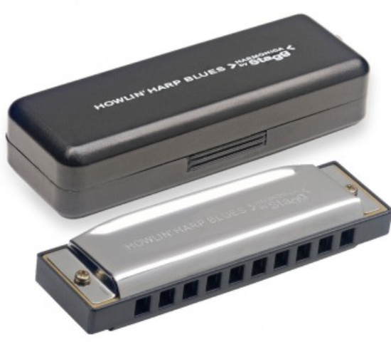 Stagg Howlin Harp Blues Harmonica Key of D