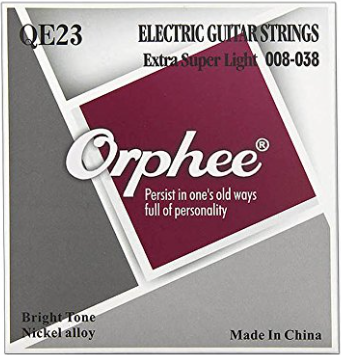 Orphee - Extra Super Light Electric Guitar Strings - 8/38