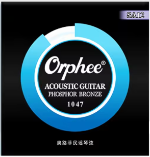 Orphee - Phosphor Bronze 12-String Guitar Strings - 10/47