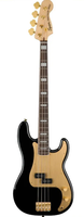 Squier - 40th Anniversary Precision Bass Gold Edition - Black