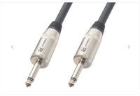 Speaker Lead - 6.3mm Jack to 6.3mm Jack - 1.5mm Cable