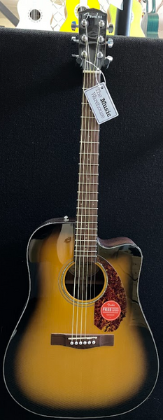 Fender - CD140SCE Acoustic/Electric Guitar - Sunburst