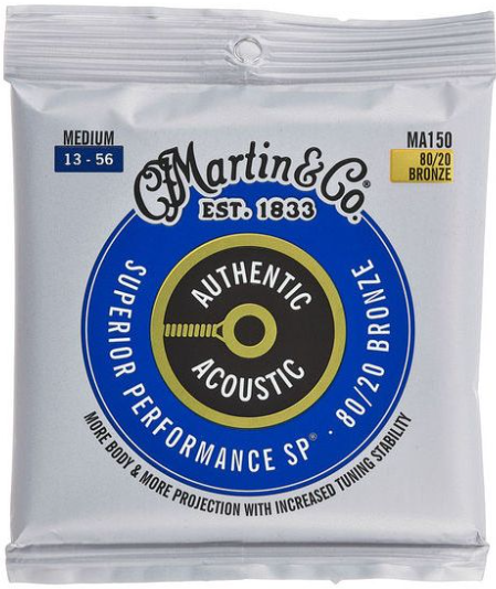 Martin - Authentic Acoustic Guitar Strings Bronze - 13/56