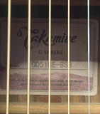 Takamine - GD51CE Acoustic Electric Guitar - Brown Sunburst (Second Hand)