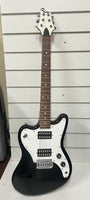 Badger Electric Guitar Black & White