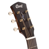 Cort - Core Series Parlour Acoustic Electric Guitar - All Solid Mahogany