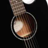 Cort - Earth60 Dreadnought Acoustic Electric Guitar - Black Gloss