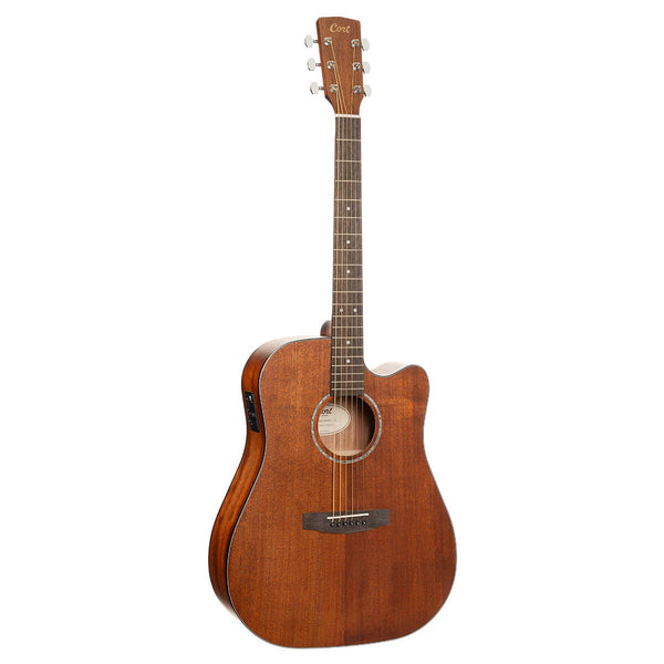 Cort - Earth60 Dreadnought Acoustic Electric Guitar - Mahogany