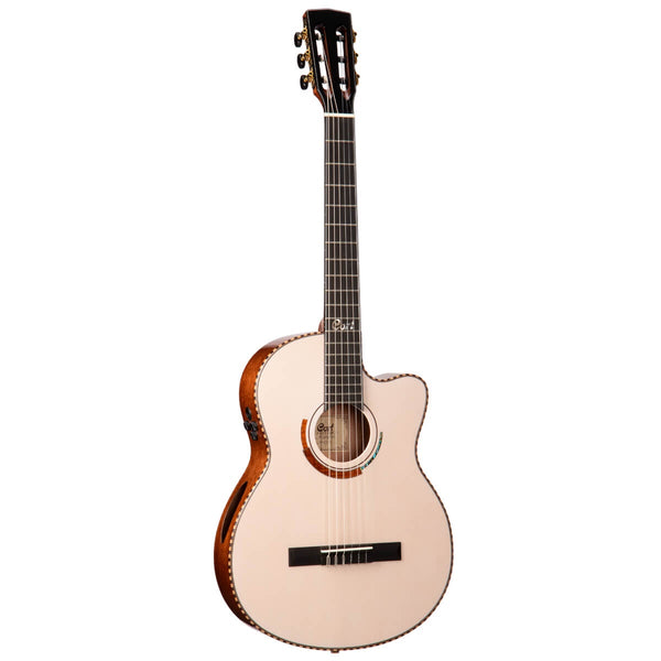 Cort - Masterpiece Series Sol Encanto Classical Guitar - White Blonde Gloss