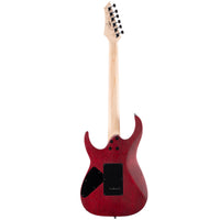 Cort - X100 Electric Guitar - Open Pore Black Cherry