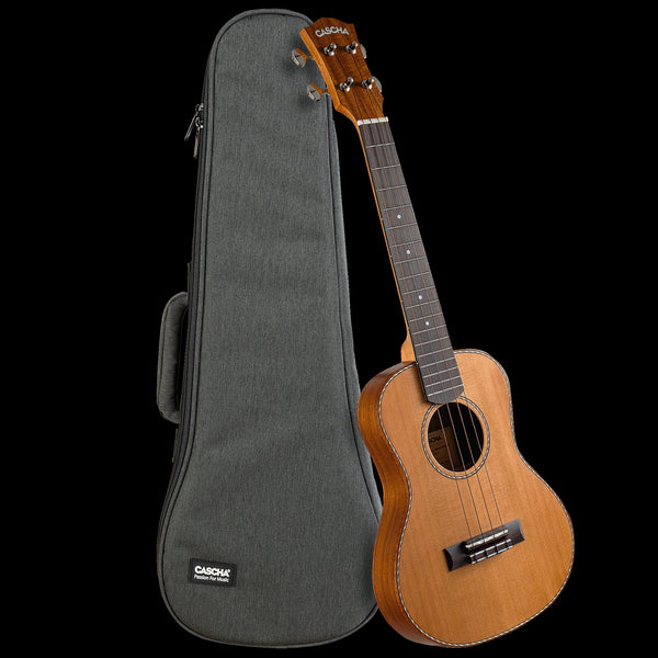 Cascha - Tenor Ukulele - Cedar Solid Top with Electrics