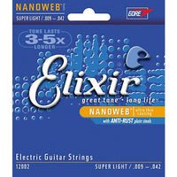 Elixir - Nanoweb Electric Guitar Strings - 9/42