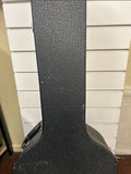 Acoustic Guitar Hard Case - Black  Lining - Second Hand