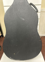 Acoustic Guitar Hard Case - Orange Lining - Second Hand