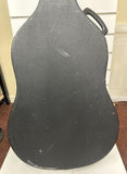 Acoustic Guitar Hard Case - Orange Lining - Second Hand