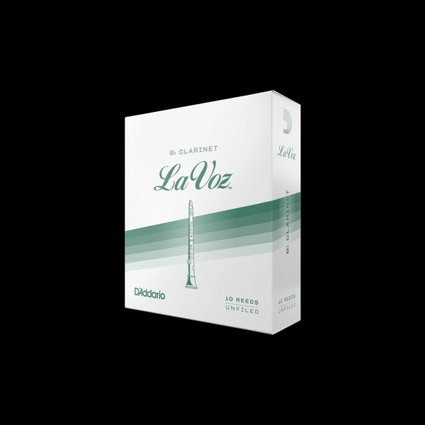 La Voz - x10 Clarinet Reeds - Medium Soft