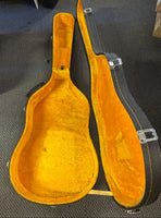 Acoustic Guitar Hard Case - Orange Lining - Second Hand