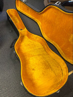 Acoustic Guitar Hard Case - Orange Lining - Second Hand