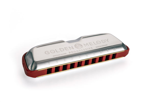 HOHNER - Golden Melody Progressive Harmonica - Key of A