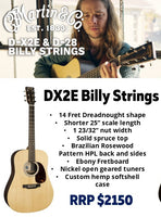 Martin - DX2E Billy Strings - Acoustic Electric Guitar - Solid Spruce Top
