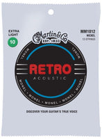 Martin 12 String "retro" Guitar Strings - Monel