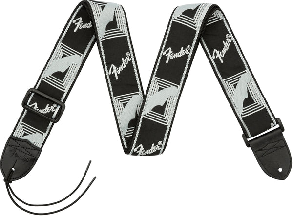 Fender - Monogrammed Strap - Black/Light Grey/Dark Grey