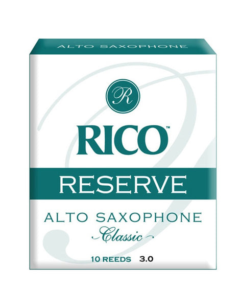 Rico - x10 Reserve Alto Saxophone Reeds "3 +"