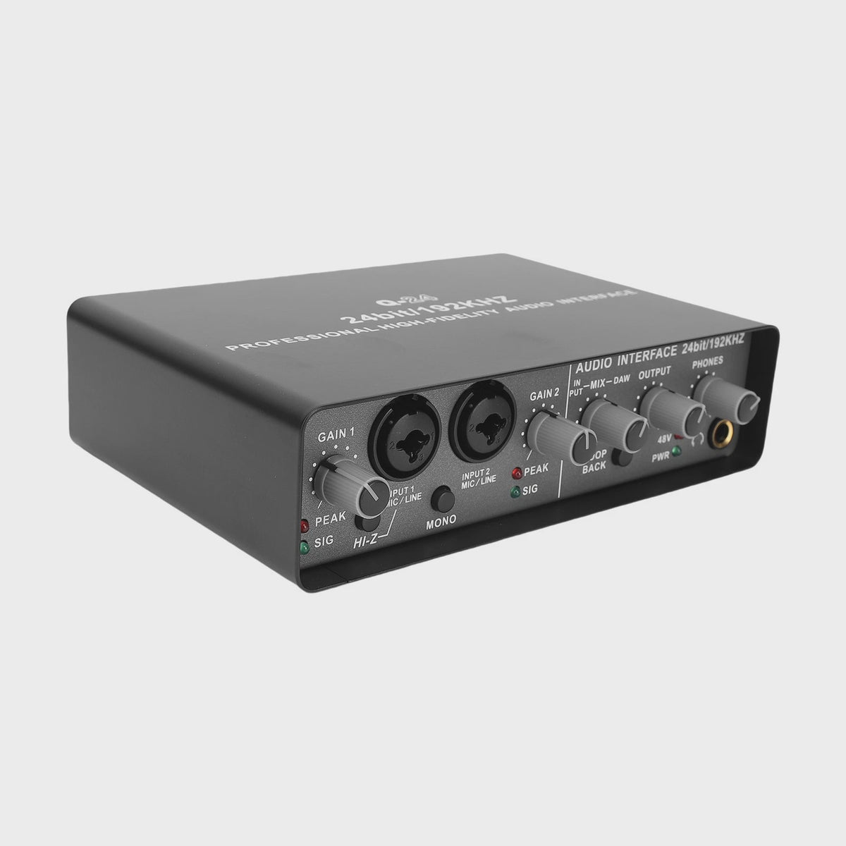 Q24 Interface Q24 E22 High-Fidelity Audio Interface – The Music Warehouse