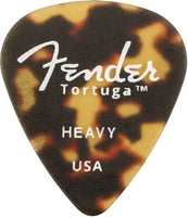 Fender - Tortuga Ultem 351 Guitar Picks - Heavy (6 Pack)