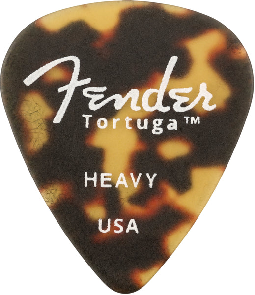 Fender - Tortuga Ultem 351 Guitar Picks - Heavy (6 Pack)