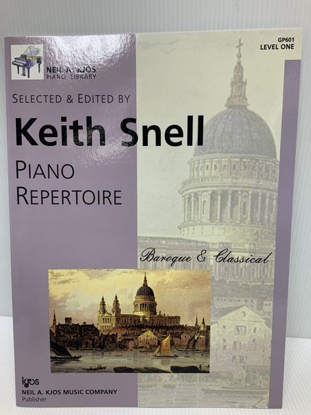 Keith Snell - Piano Repertoire Baroque & Classical - Level One
