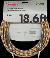 Fender - Professional Series 18.6' Instrument Cable - Desert Camo