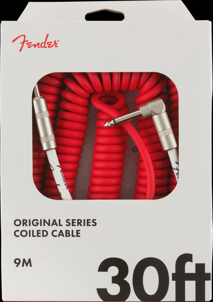 Fender - Original Coil Cable - 30' Fiesta Red