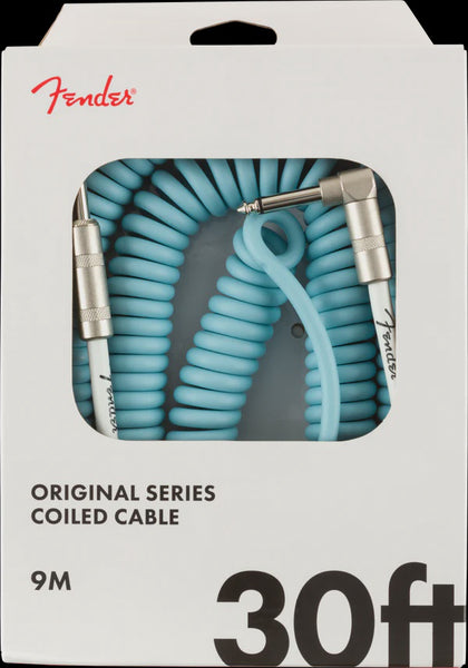 Fender - Original Coil Cable - 30' Daphne Blue