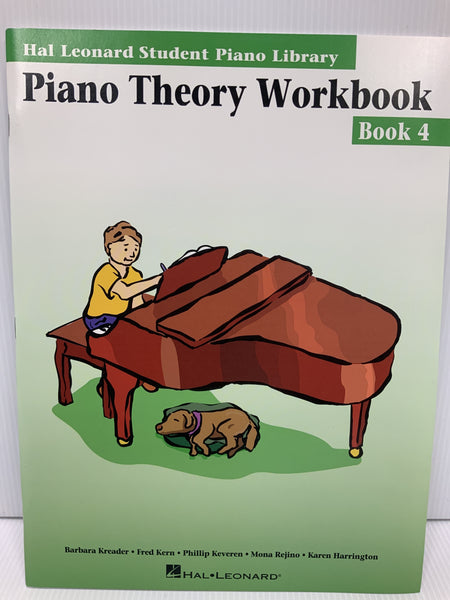 Hal Leonard - Piano Theory Workbook - Book 4