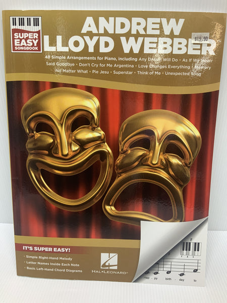 Super Easy Songbook - Andrew Lloyd Webber