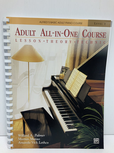 Alfred's - Adult All-In-One Course - Lesson, Theory, Technic