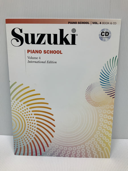 Suzuki - Piano School - Vol 4 - CD included