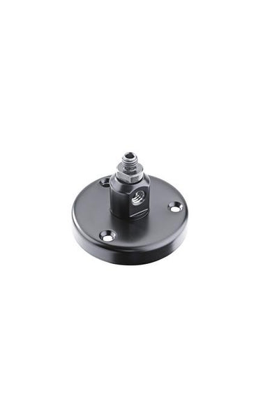 K&M Table Flange - With Adjustable 3/8" Hexagonal Screw To Connect Goosenecks Etc