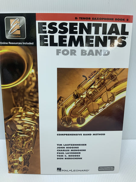 Essential Elements - Tenor Saxophone - Book 2