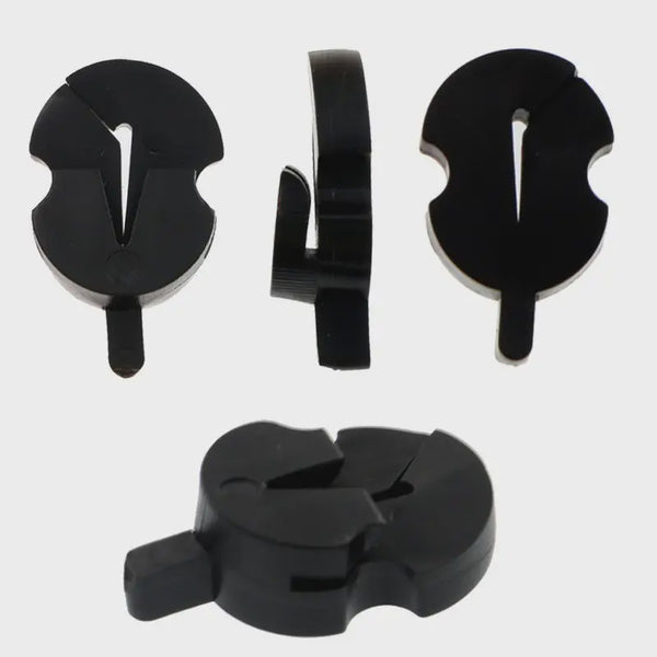 Rubber Violin/Fiddle Mute - Black