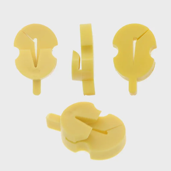 Rubber Violin/Fiddle Mute - Yellow