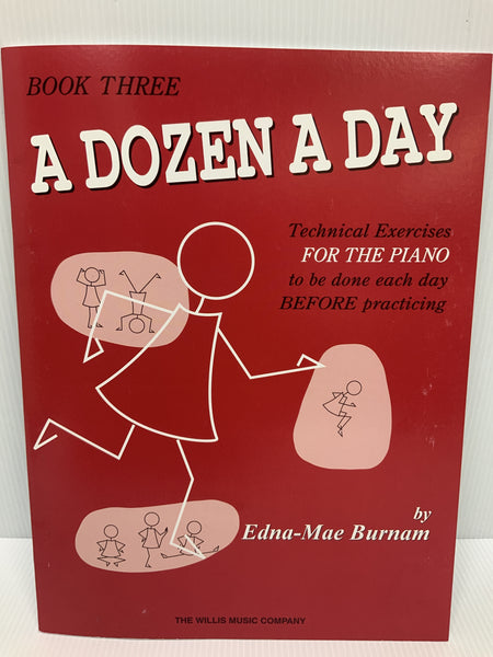 A Dozen A Day - For the Piano - Book Three