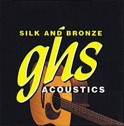 Ghs Acoustic Silk & Bronze Medium Light 012-054