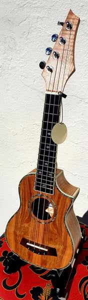 Aiersi - Soprano Ukulele - Spalted Maple - SU-081TC