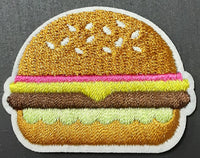 Burger Fabric Badge